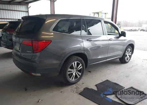2017 Honda Pilot Ex-L from USA, damaged, VIN 5FNYF6H51HB068552